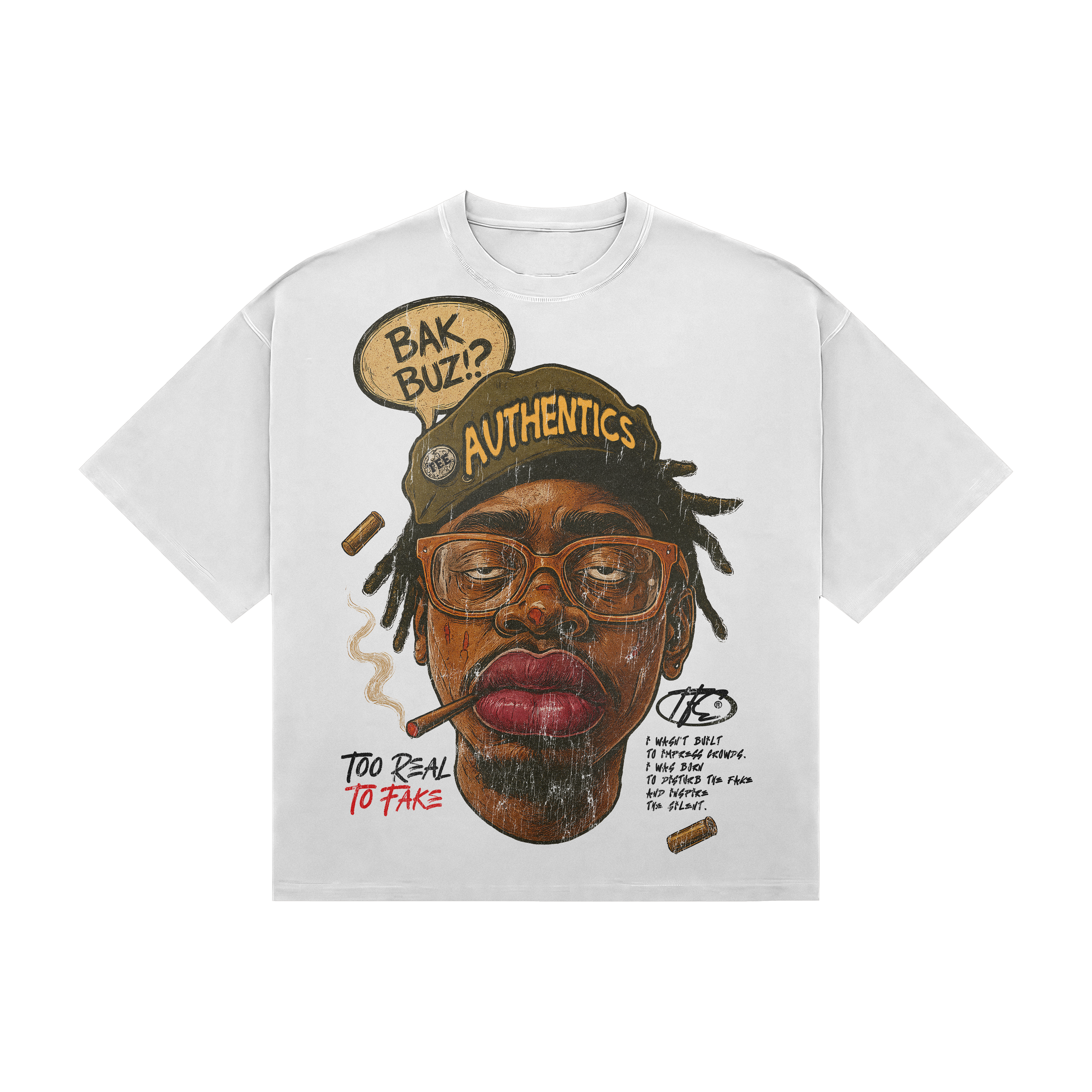 Too Real to Fake (Oversized) Tee